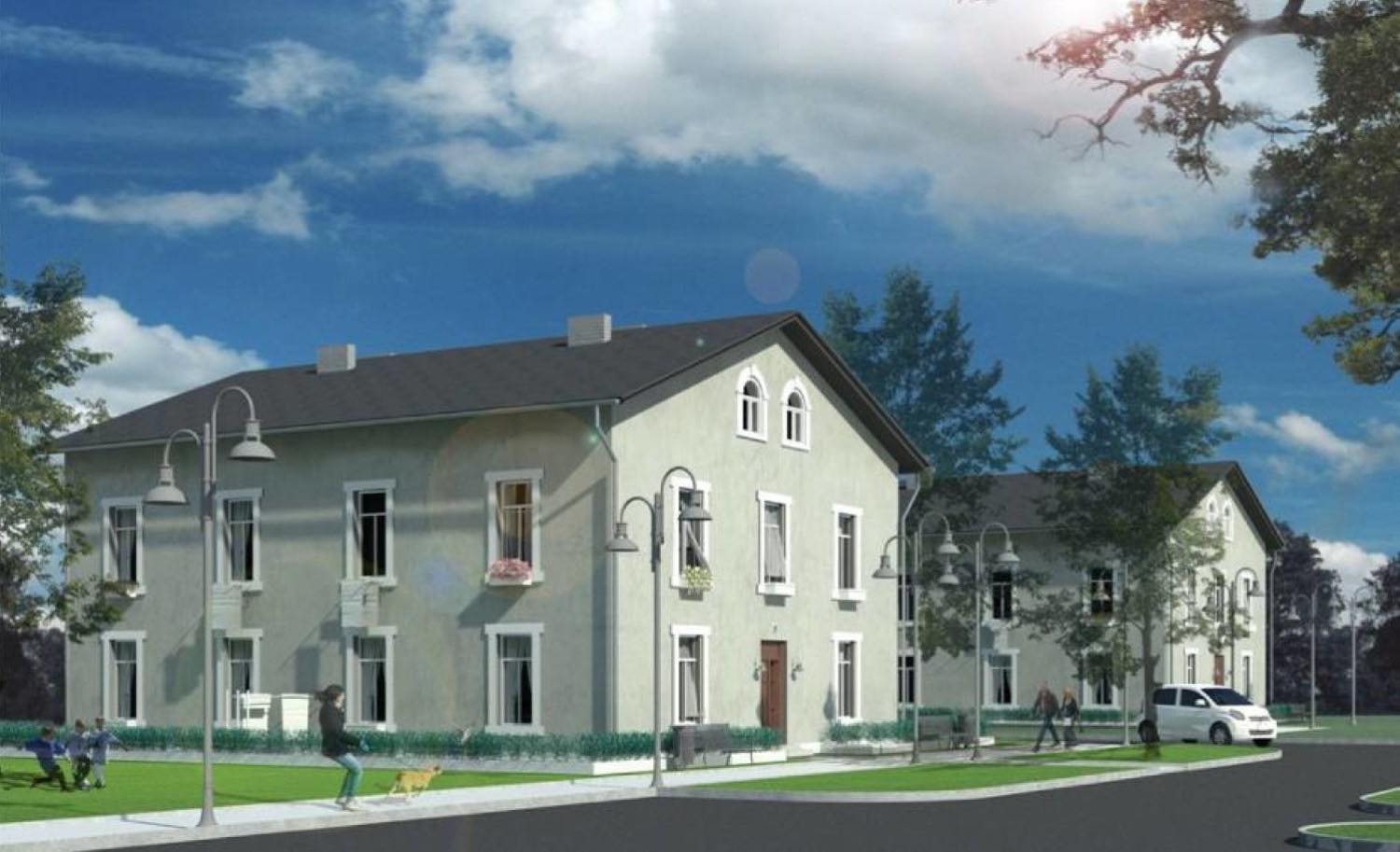 Nowe mieszkania komunalne w Zawierciu