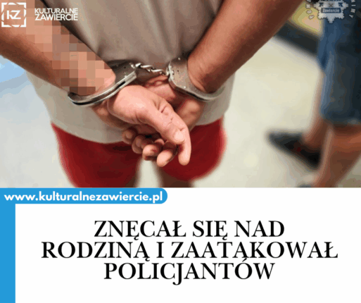 40-latek zaatakował policjantów