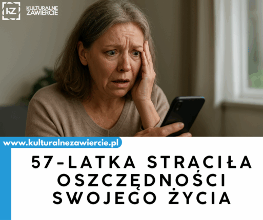 straciła 60 tysięcy złotych