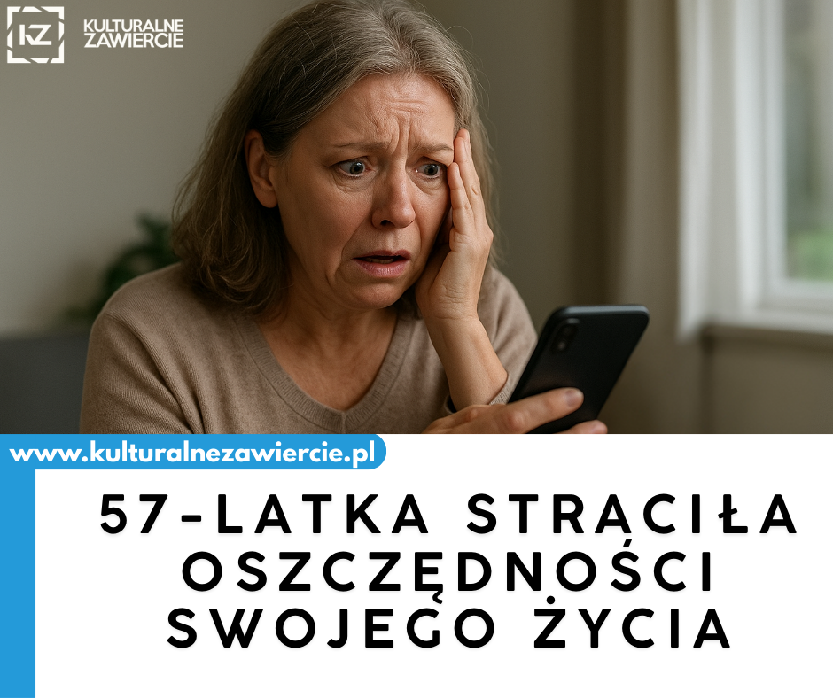 straciła 60 tysięcy złotych