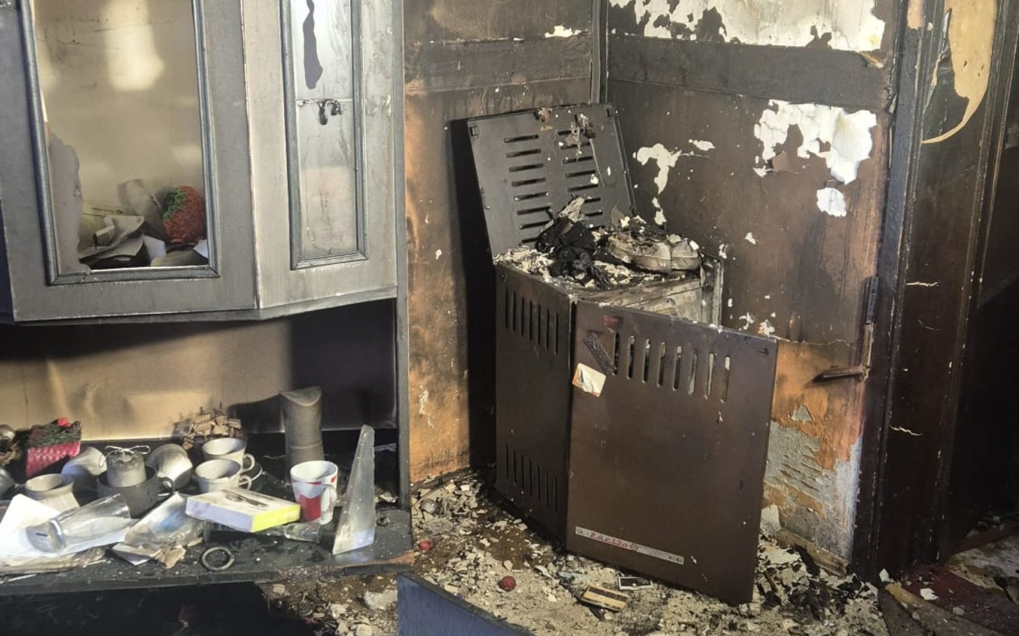 Pożar w Ogrodzieńcu