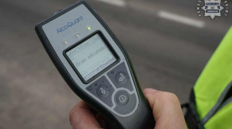 Zawierciańska drogówka w akcji