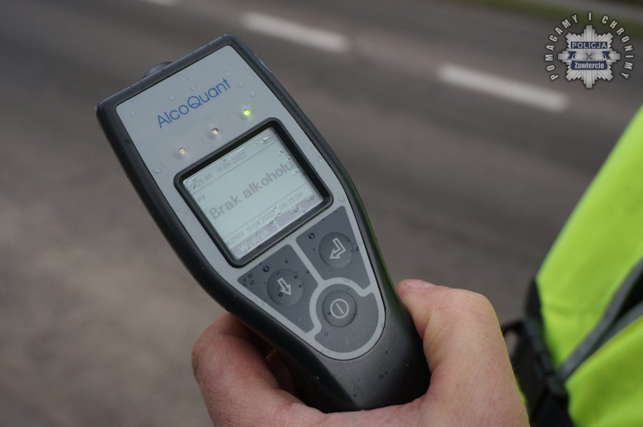 Zawierciańska drogówka w akcji