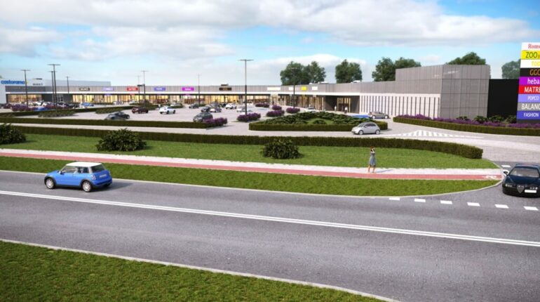 nowym parku handlowym w Zawierciu