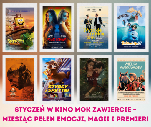 Styczeń Kinie MOK Zawiercie