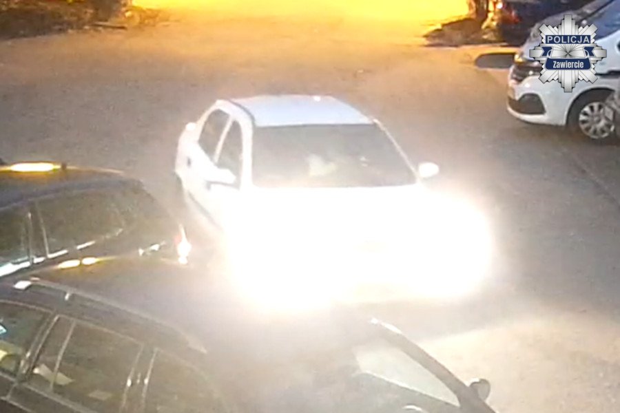 Uszkodził zaparkowany